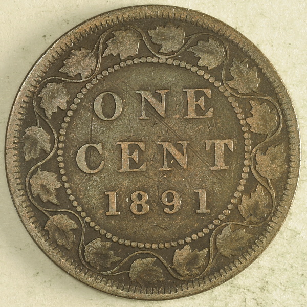 Canada-1891-Llld-Repunched-N-Variety---Free-To-Collectors