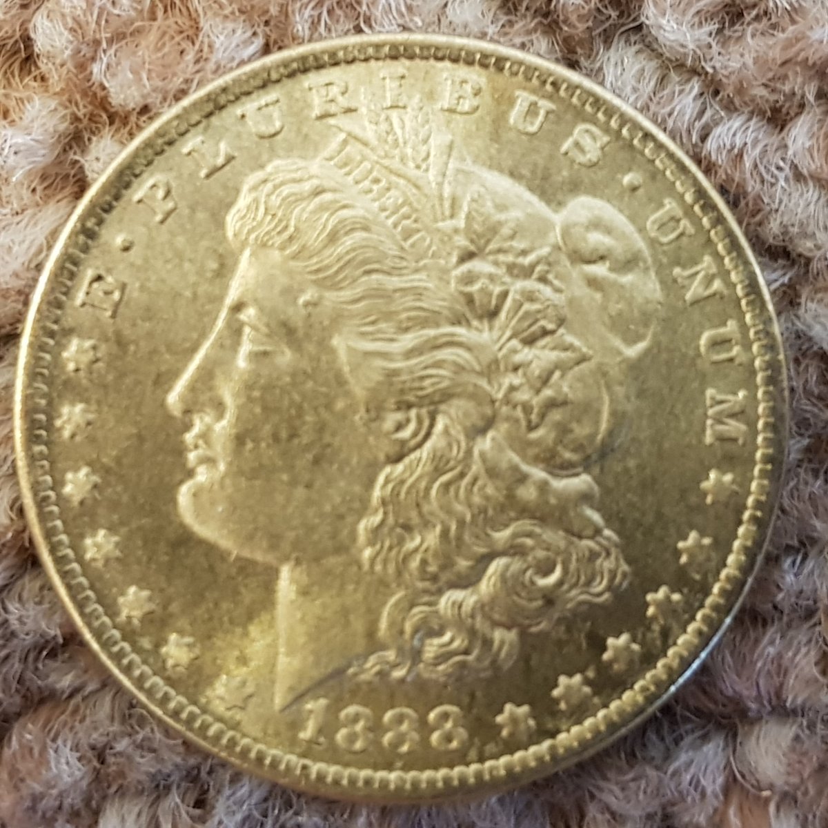 Weird-Fantasy-Morgan-5-Dollar,-Any-Information?
