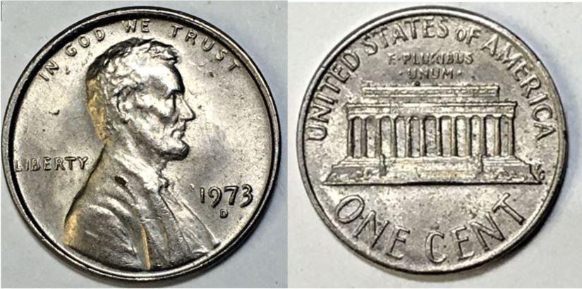 1973-D-1c:-Shiny-Non-Copper-Looking---Plated?