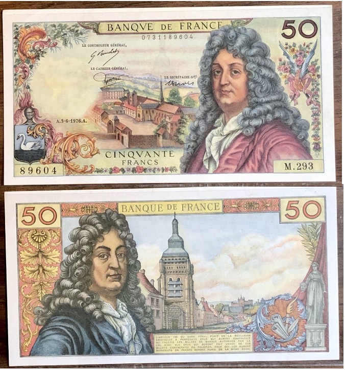 Grade-Needed-For-1976-France-50-Francs-P#-148-Note