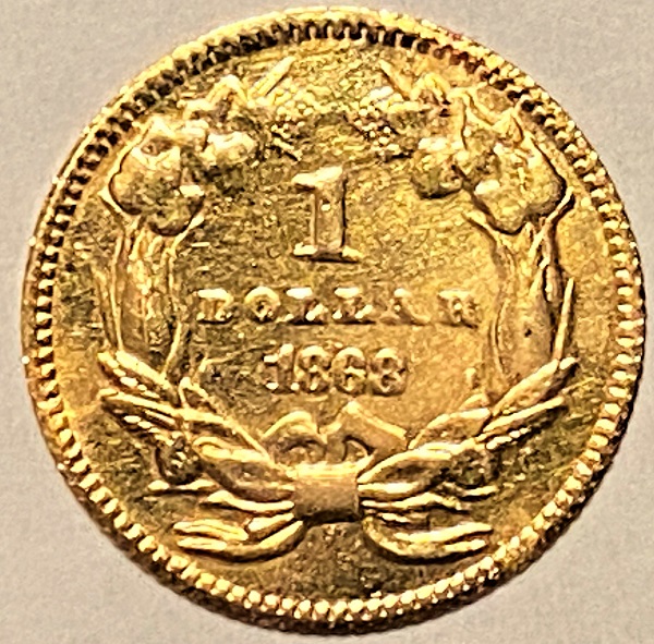 1868-1-Dollar-Gold---Real-Or-Fake-?