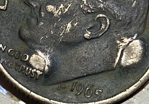 1965-Black-Roosevelt-With-Raised-Bumps