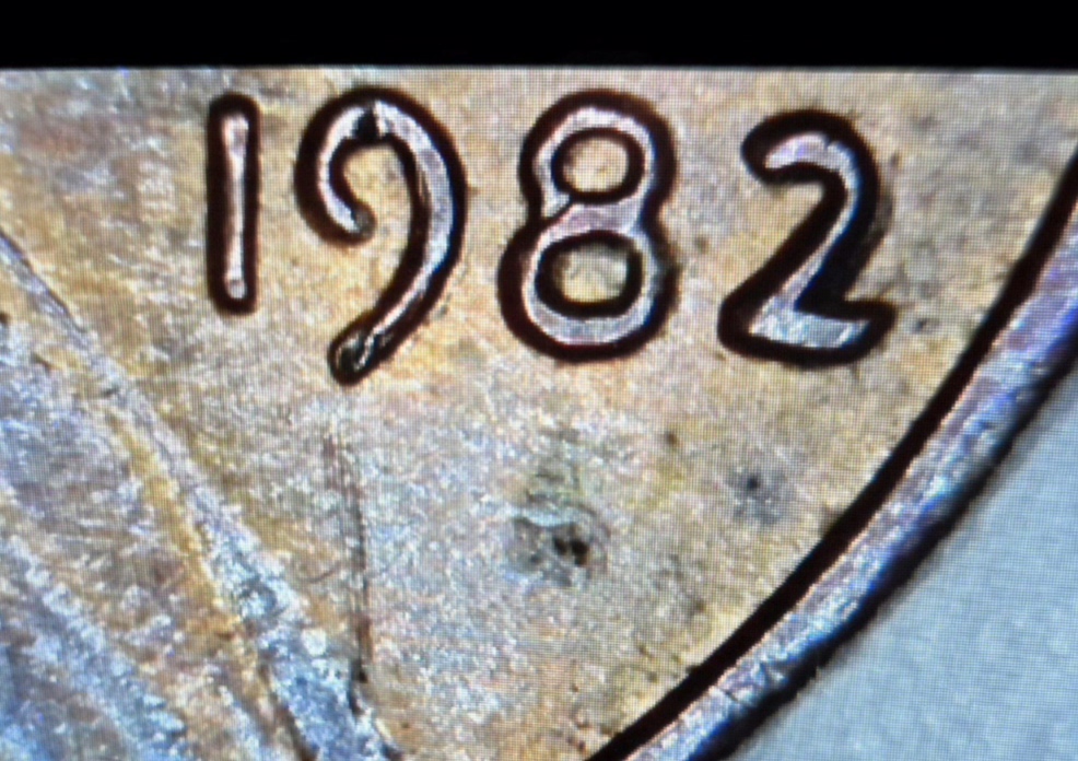 1982-Lincoln-Memorial-Cent:-Mint-Mark?-Die-Clash?