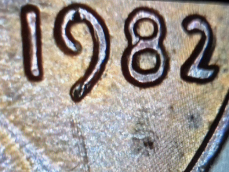 1982-Lincoln-Memorial-Cent:-Mint-Mark?-Die-Clash?