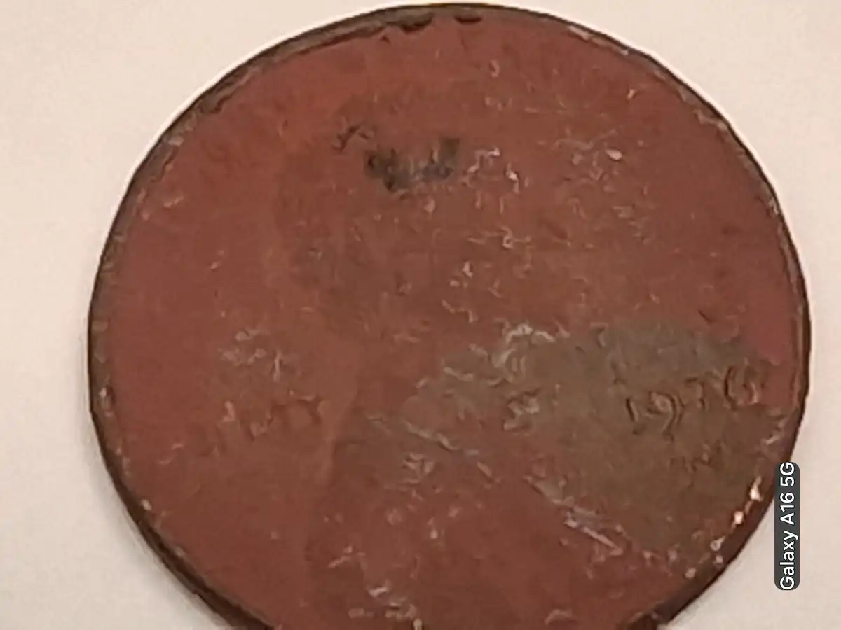 1976-Lincoln-Cent-Error-Wrong-Planchet-And-Metal-Weighs-2.58-Grams