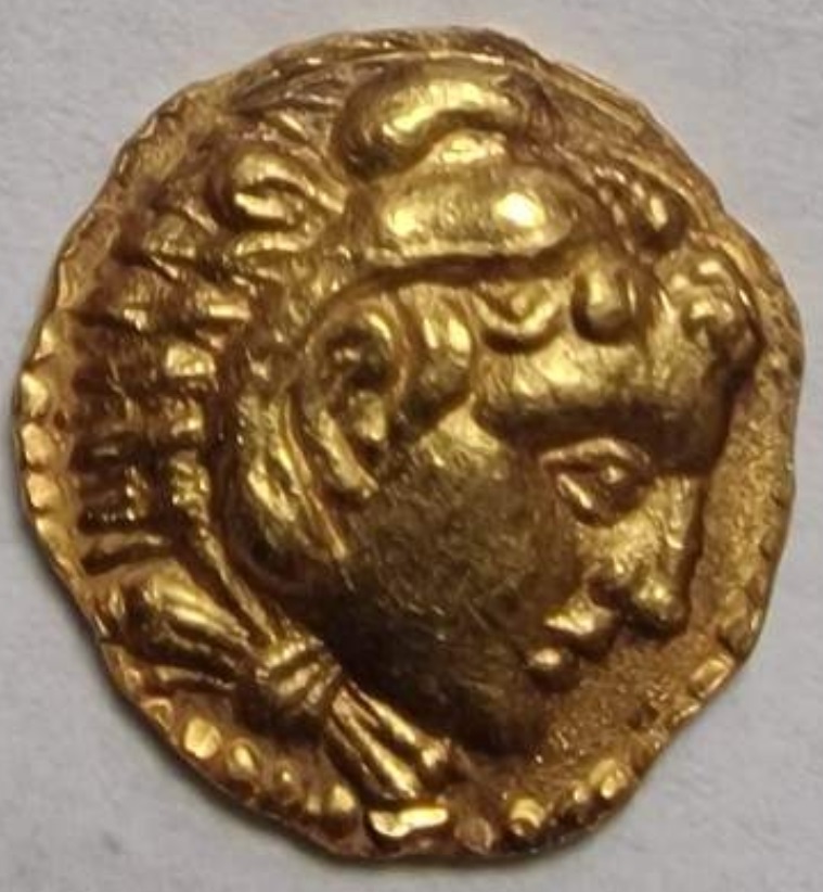 Kings-Of-Macedon,-Gold-Quarter-Stater