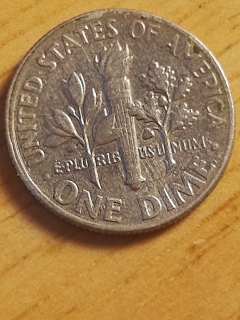1970-D-Dime-With-High-Relief-Flame-And-Off-Center-Strike-Both-Sides