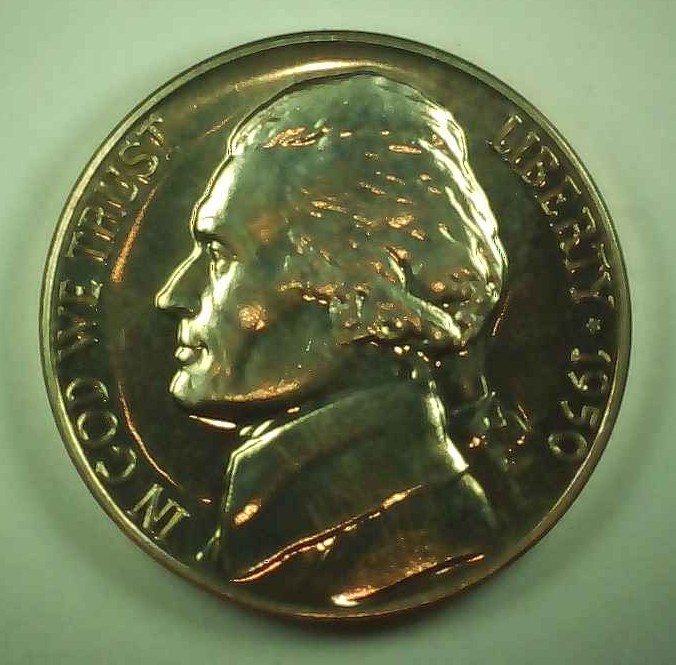 1950-Jefferson-Nickel-Proof-For-Grading