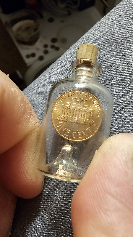 1964-D-Penny-Sealed-In-A-Bottle-Forever?--I-Need-Help-With-This-That-I-Found-From-A-Collector.