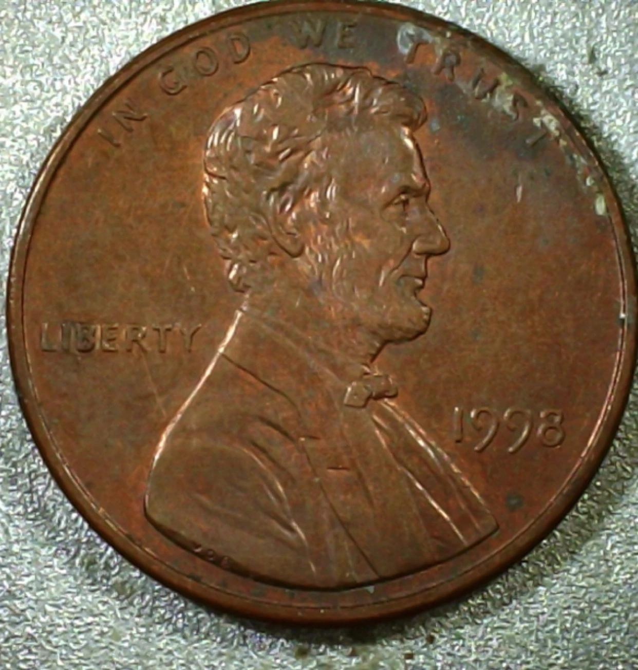 1998-Lincoln-Memorial-Cent-Wide-AM-In-Rough-Condition