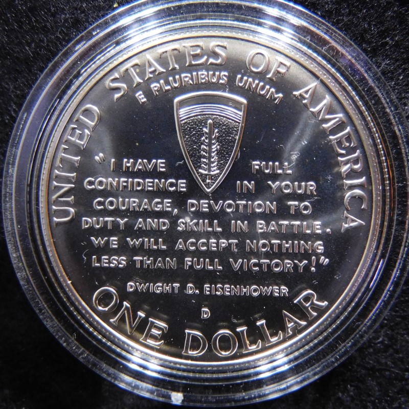 1991-1995-World-War-II-50th-Anniversary-Silver/Clad-Proof-W/P-Silver/Clad-Unc-D/P