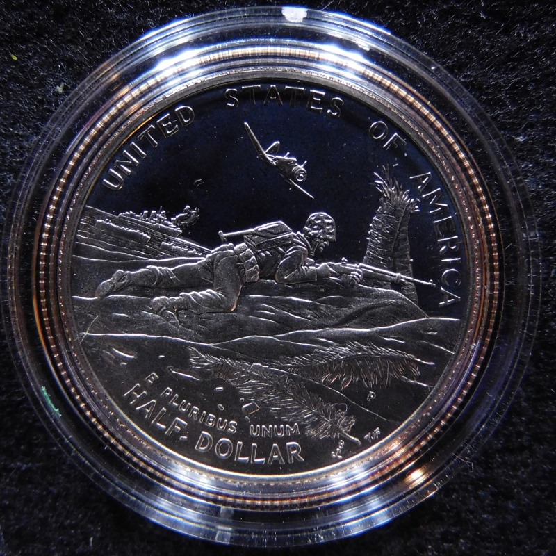 1991-1995-World-War-II-50th-Anniversary-Silver/Clad-Proof-W/P-Silver/Clad-Unc-D/P