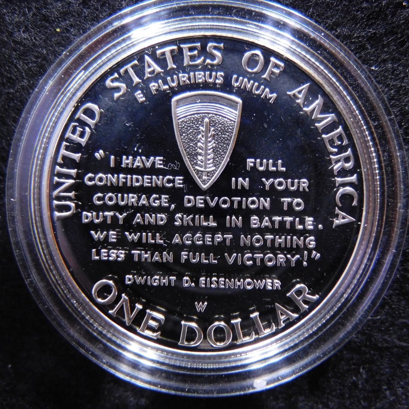 1991-1995-World-War-II-50th-Anniversary-Silver/Clad-Proof-W/P-Silver/Clad-Unc-D/P