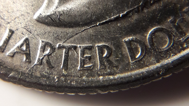 2001-P-No-Carolina-State-Quarter-OBV-Die-Crack