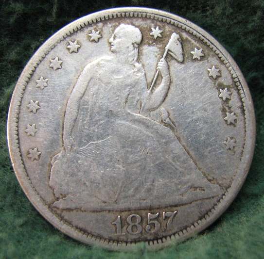1857-Seated-Liberty-Dollar---Hopefully-All-Those-Bidders-Aren't-Fooled?
