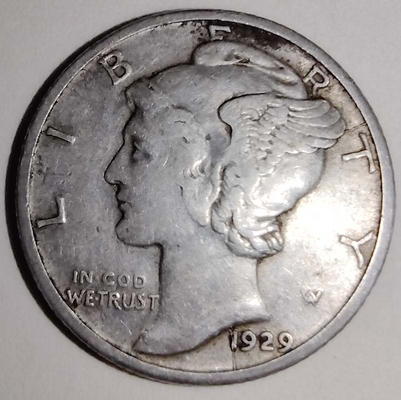 1929-Mercury-Dime-With-Die-Crack.