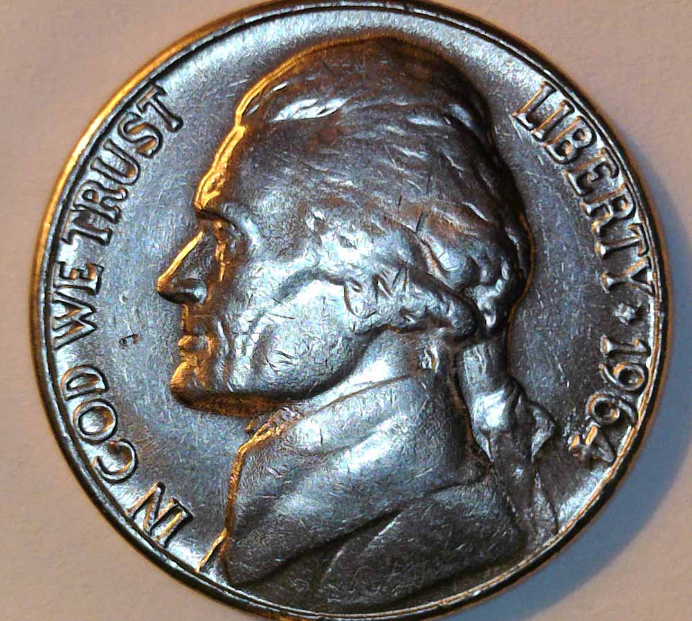1964-D-Jefferson-Nickel-From-Mint-Bag
