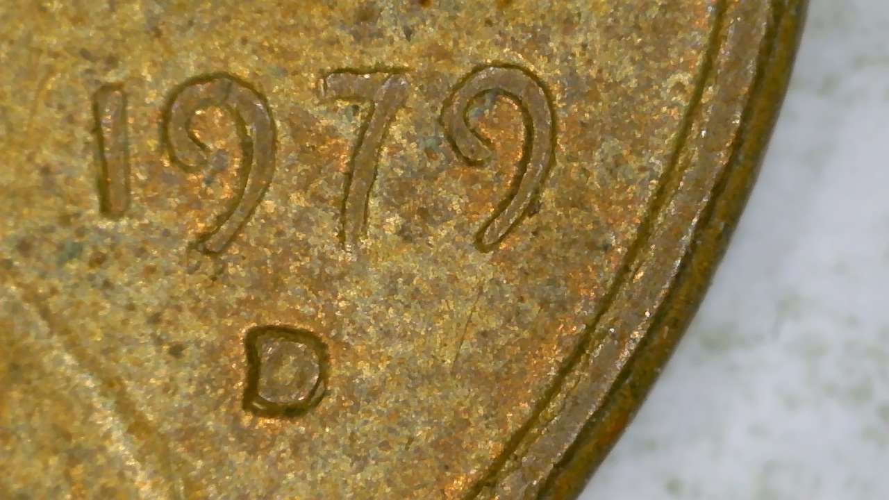 1979-Lincoln-Cent-D/D-RPM-Weighing-2.7g