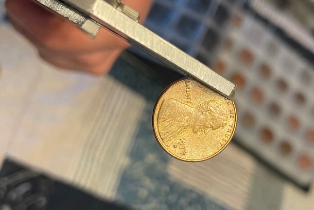 1979-Lincoln-Cent-D/D-RPM-Weighing-2.7g