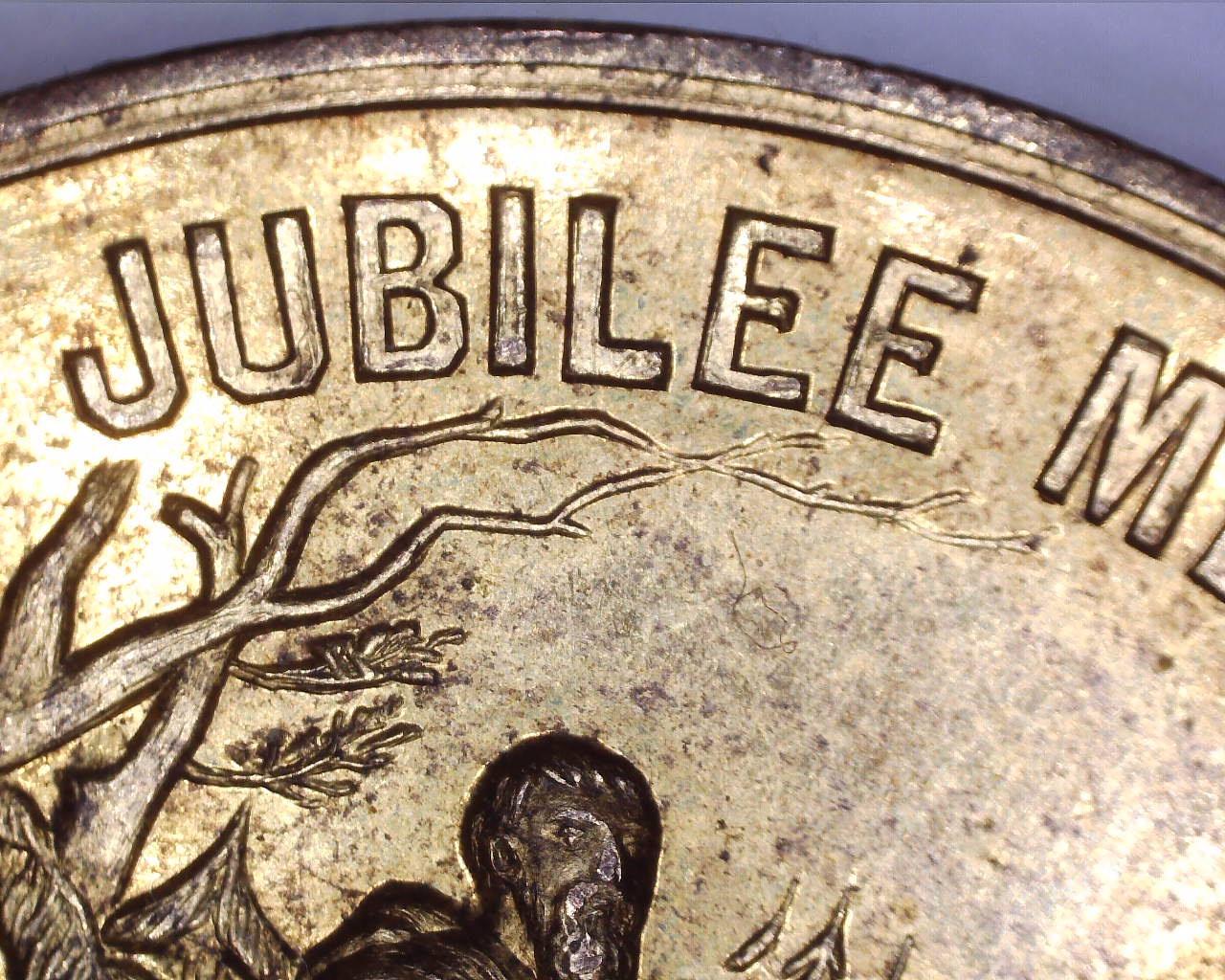 1870-Pilgrim-Jubilee-Memorial-Medal-Help-Identify-Metal-And-Rareity