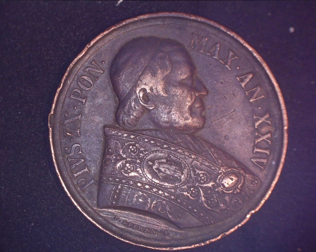 Large-Medal-Italy--No-Info-Found-Id:-1869-Pope-Pius-Ix-First-Vatican-Council