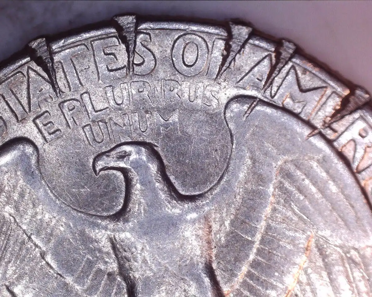 1965-Quarter--Is-This-A-Real-Mint-Error-Or-Damage-Outside?