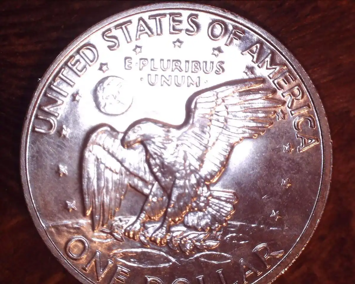 1972-S-Silver-Eisenhower-Dollar-DDR-/-Type-?