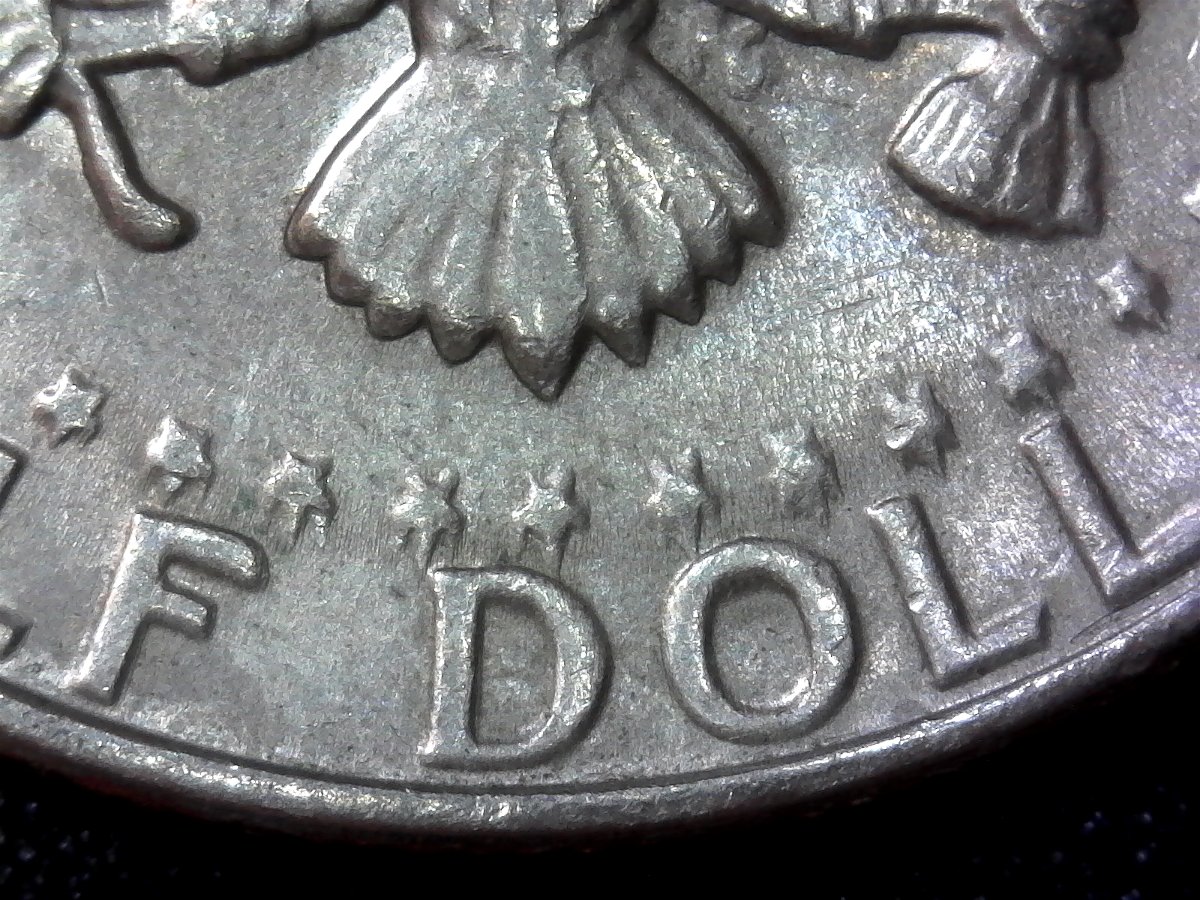 1974-D-Kennedy-Half---Stars-Look-Odd