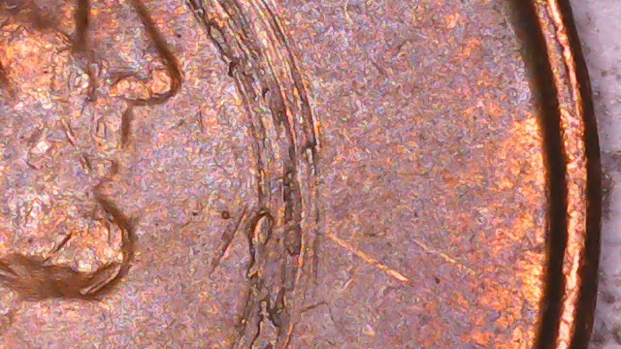 1973-D-Lincoln-Memorial-Cent--Just-Damage-Or-Something-Really-Cool?
