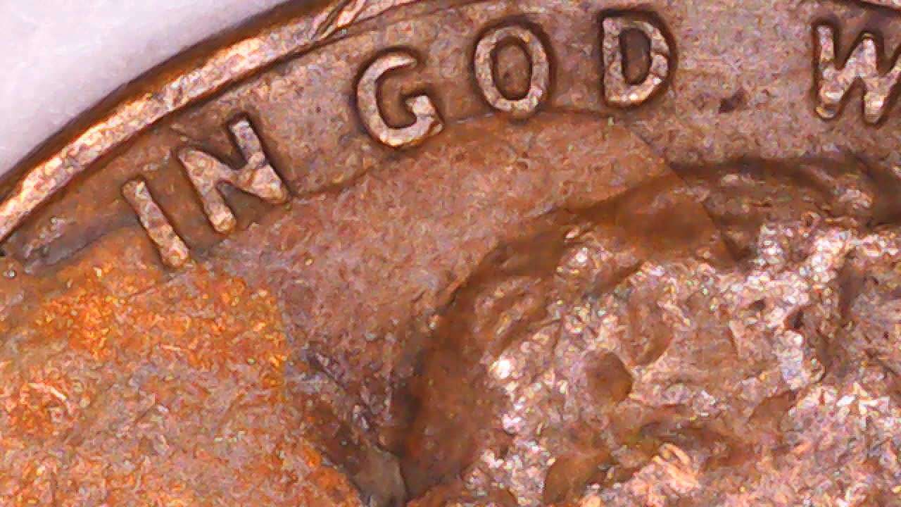 1976-Penny.-Damage?-Lamination-Error?