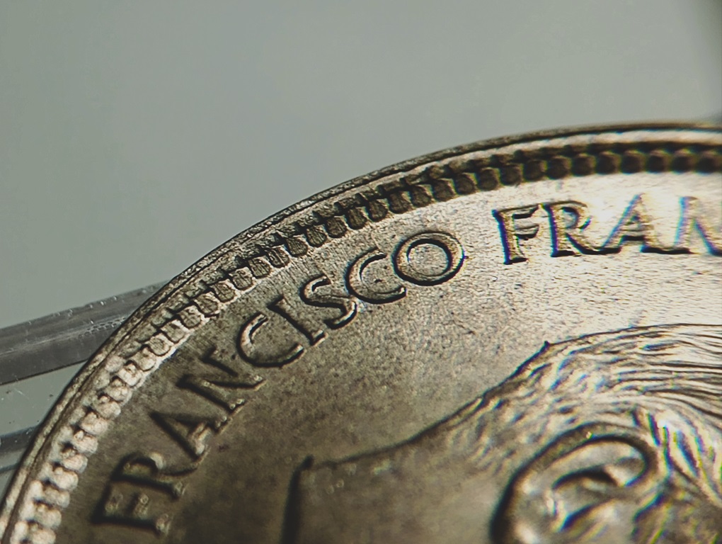 1968-Spain-25-Pesetas-Extreme-Finning-And-More