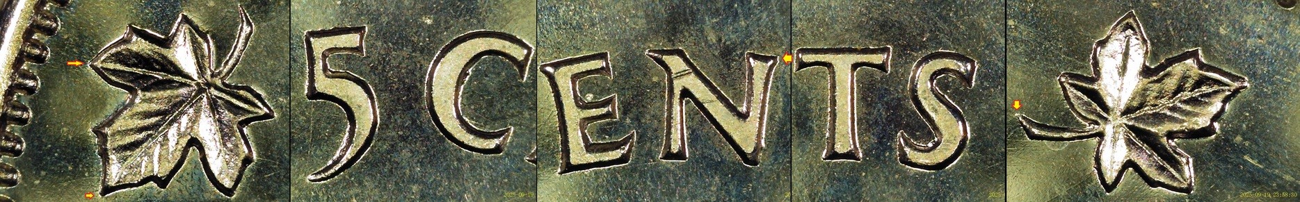 1963-Canadian-Proof-Like-DDR-Nickel-W/Collar-Clash