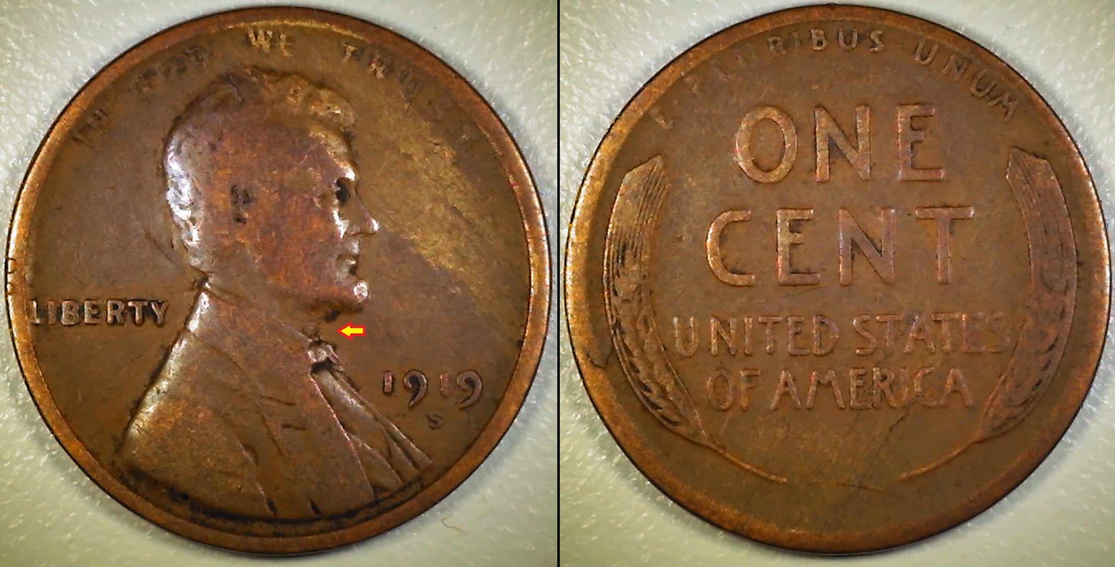 1919-S-LWC-Die-Clash-/-Lamination-Cracks-/-Similar-To-CC-1-DO-001.