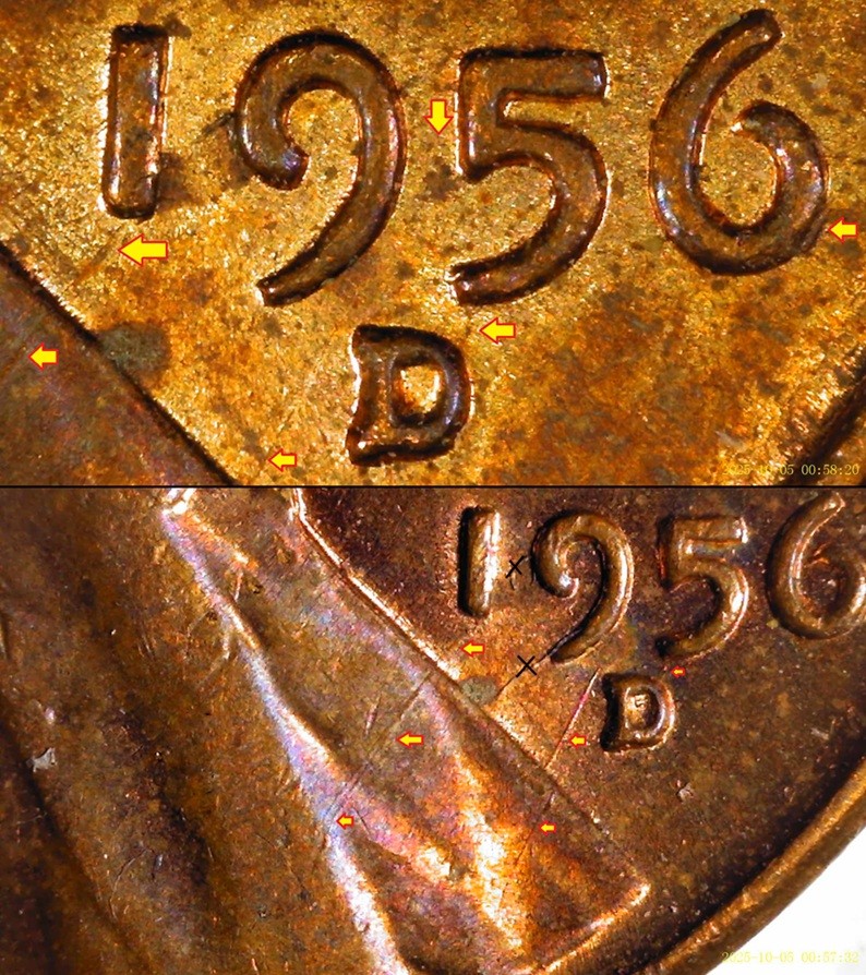 1956-D-Unusual-Die-CrackS