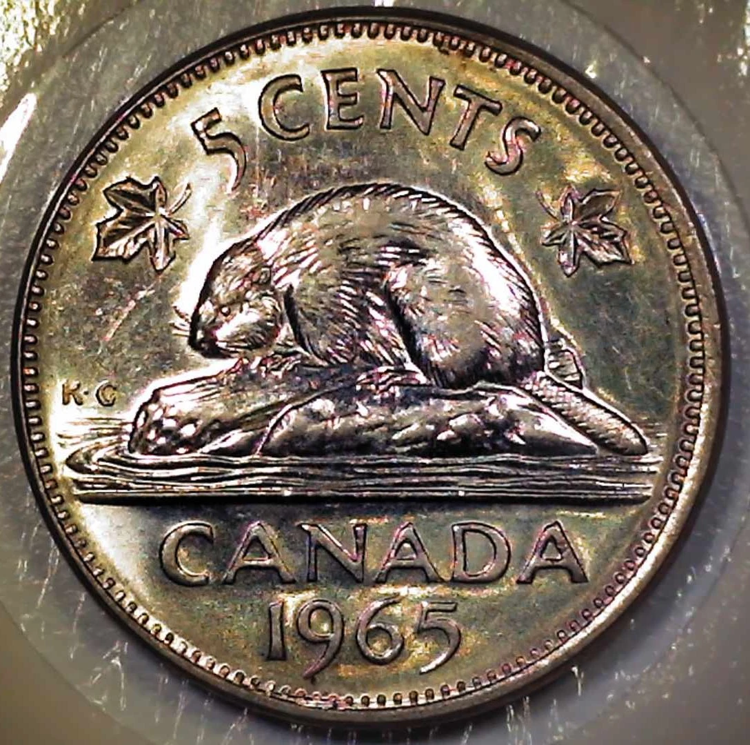 1965-Canadian-Nickel-Collar-Cracks/Wide-Collar?