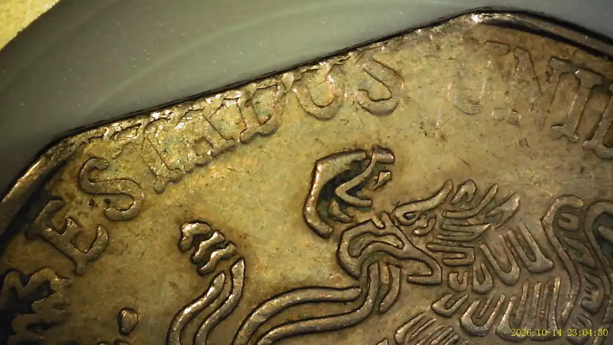 1976-Mexico---5-Pesos-W/Straight-Clip