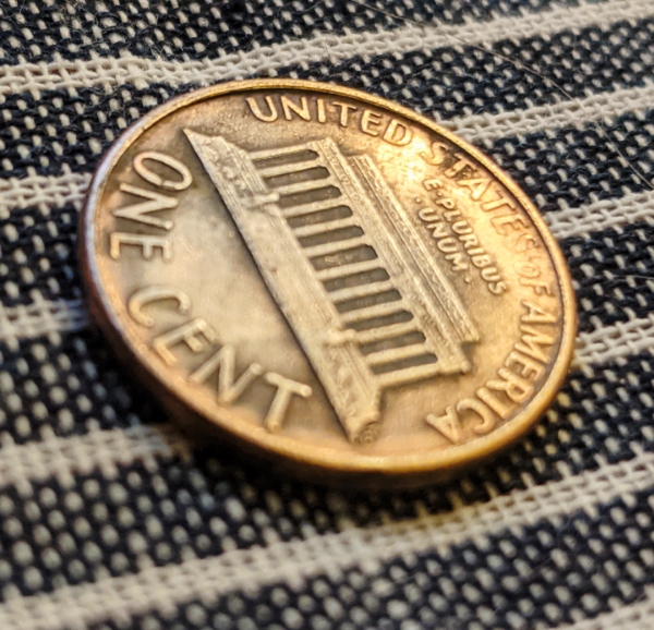 Partial-Clad-Error-1987-D-Lincoln-Cent