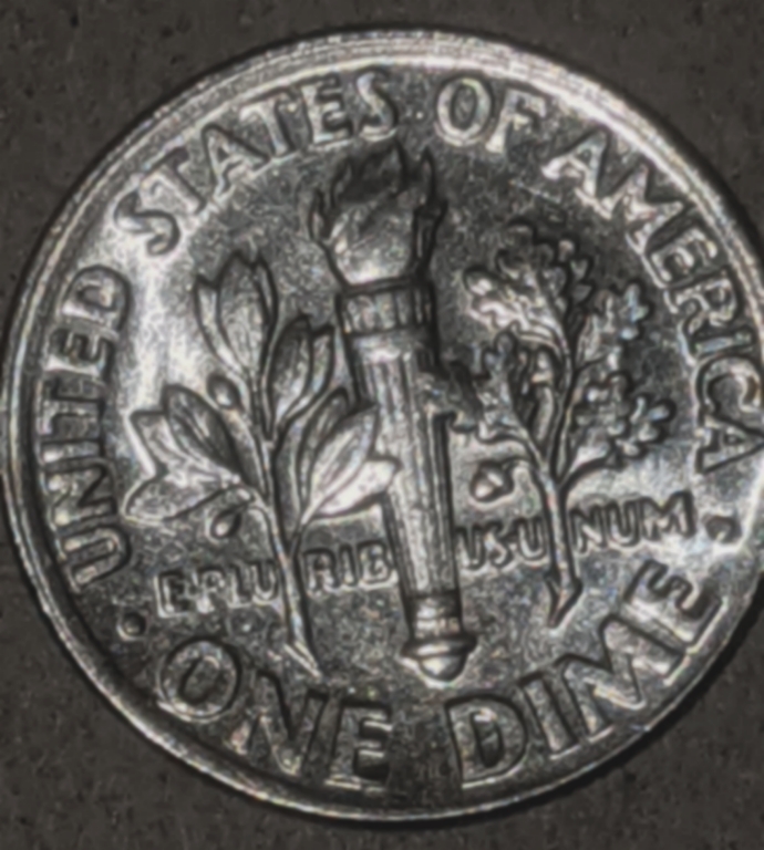 1999--P-Dime-Odd-Markings-On-My-Coin.