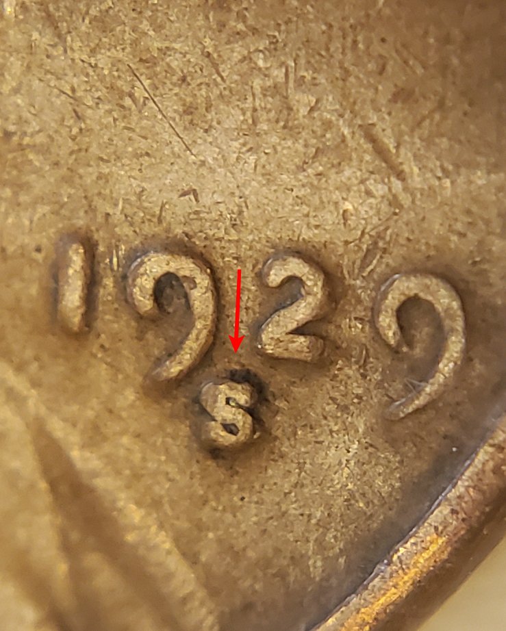 1929-S-Penny-Repunched-Mint-Mark-Or-Not