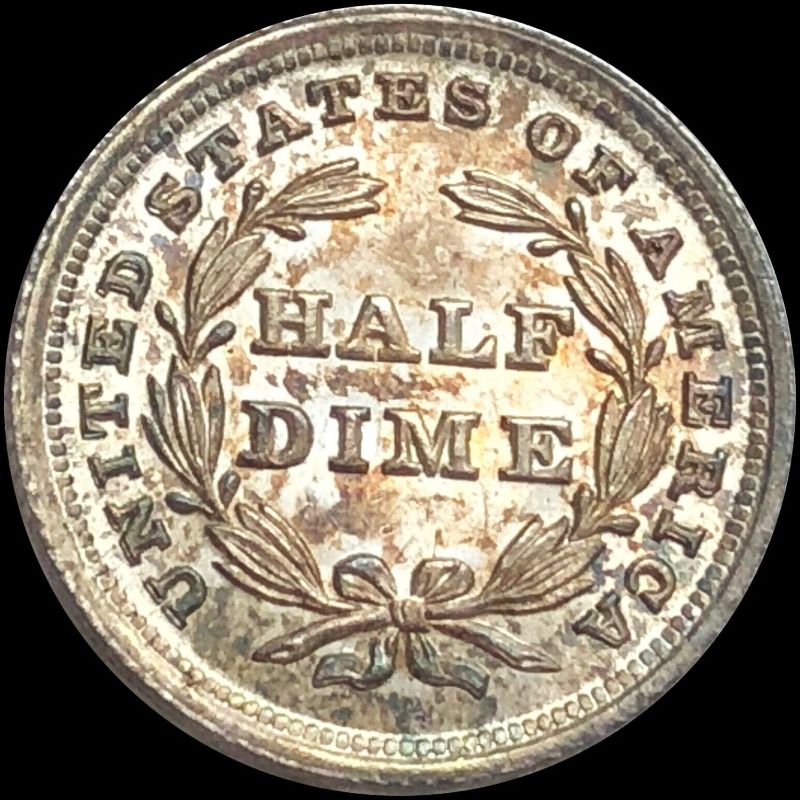 1838-Half-Dime-Seated-Liberty-Small-Stars---Reverse-Possible-Double