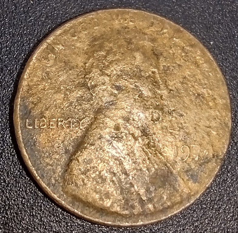 1974-Lincoln-Penny-�-2.35-Grams-�-Could-This-Be-A-Foreign-Or-Experimental-Planchette?
