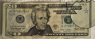 2009-Series-$20Bill-W/-One-Star-Located-In-Upper-Right-Of-Ob.-&-To-The-Right-Of-USA-On-Ob.