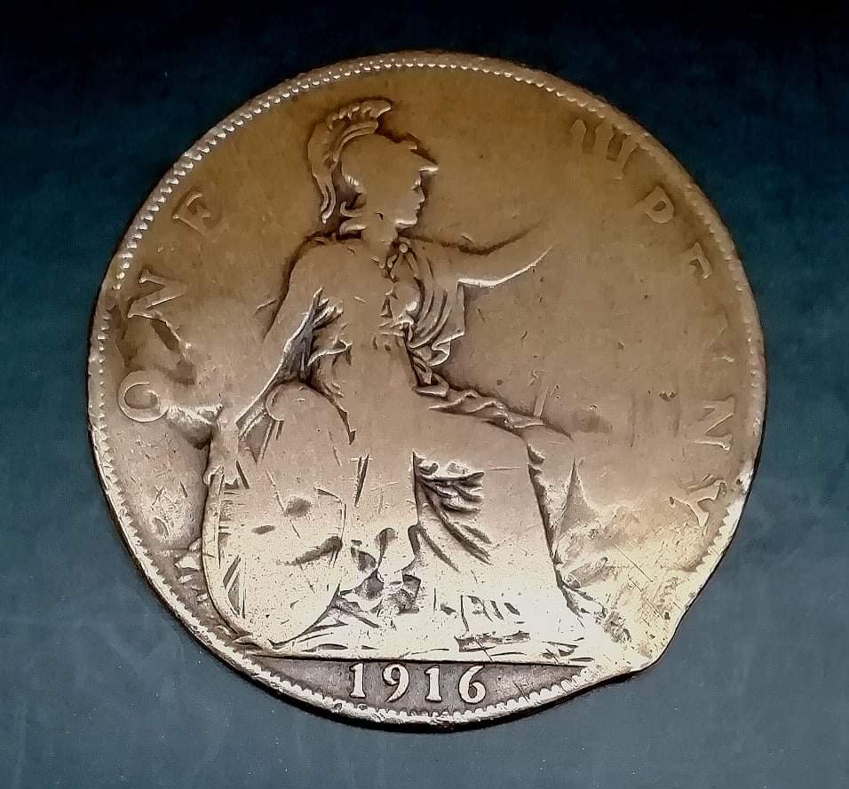 British-Penny-Coins-1916---1934