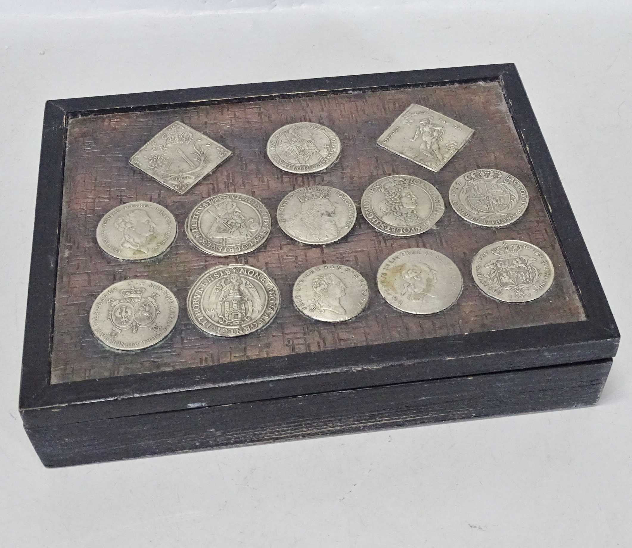 Think-These-Are-Real-Coins-On-The-Lid-Of-Box?-Help-Needed