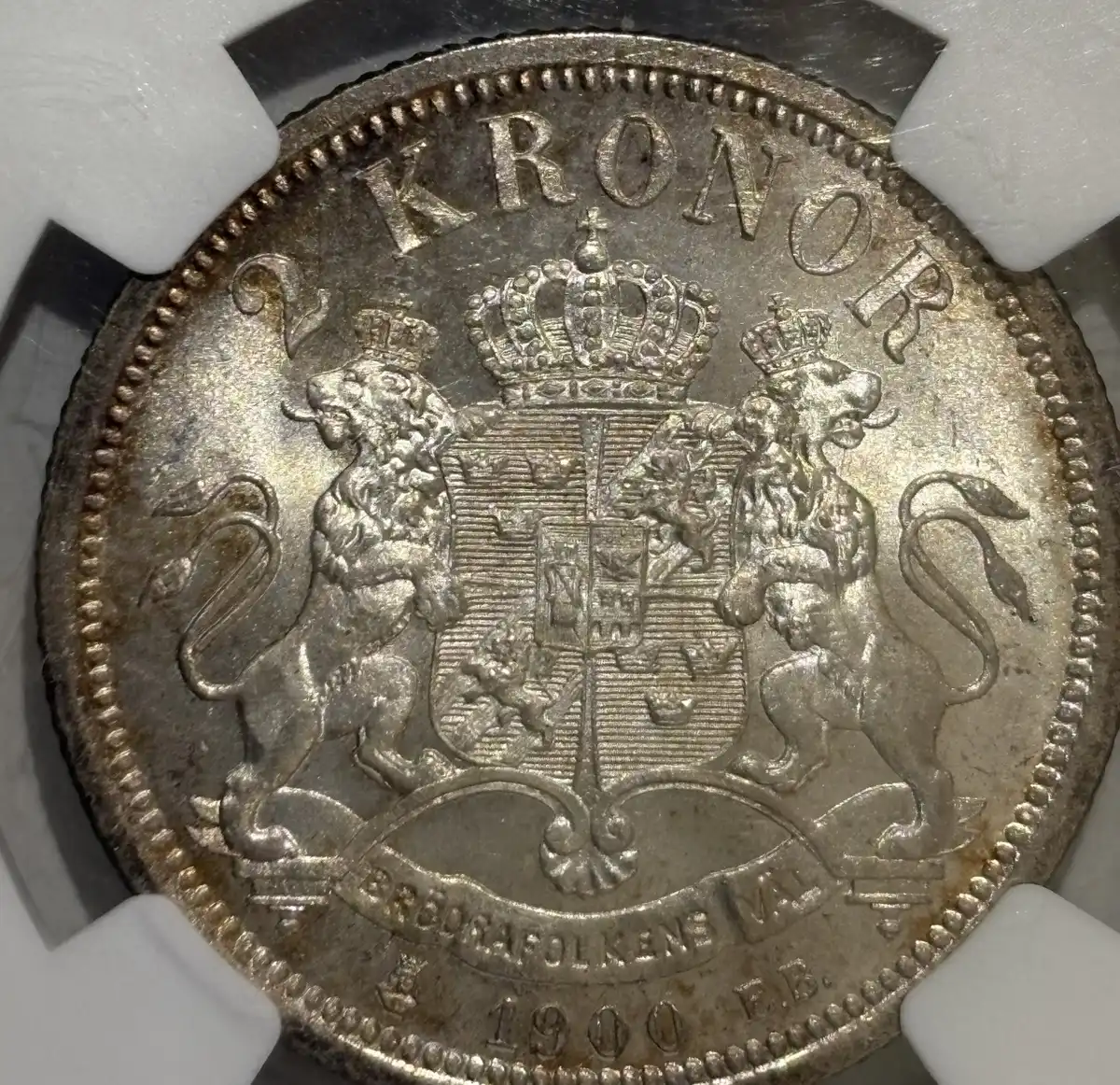 2-Kronor-1900-You-Vs-NGC-For-Fun-Back-To-Back-Two-Examples-Of-The-Same-Coin