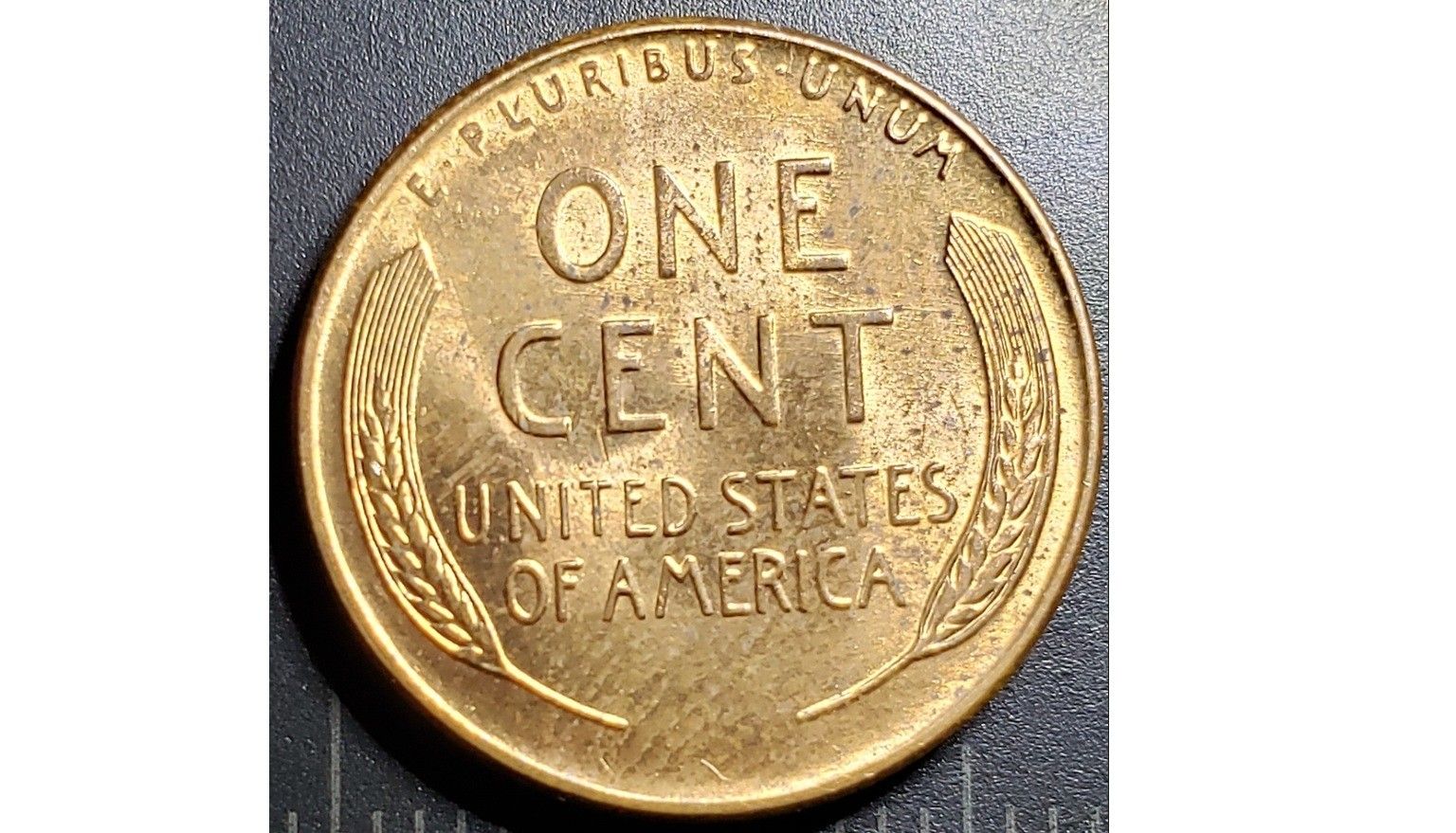1958-D-Lincoln-Wheat-Cent---Die-Crack/Spiked-Head-In-