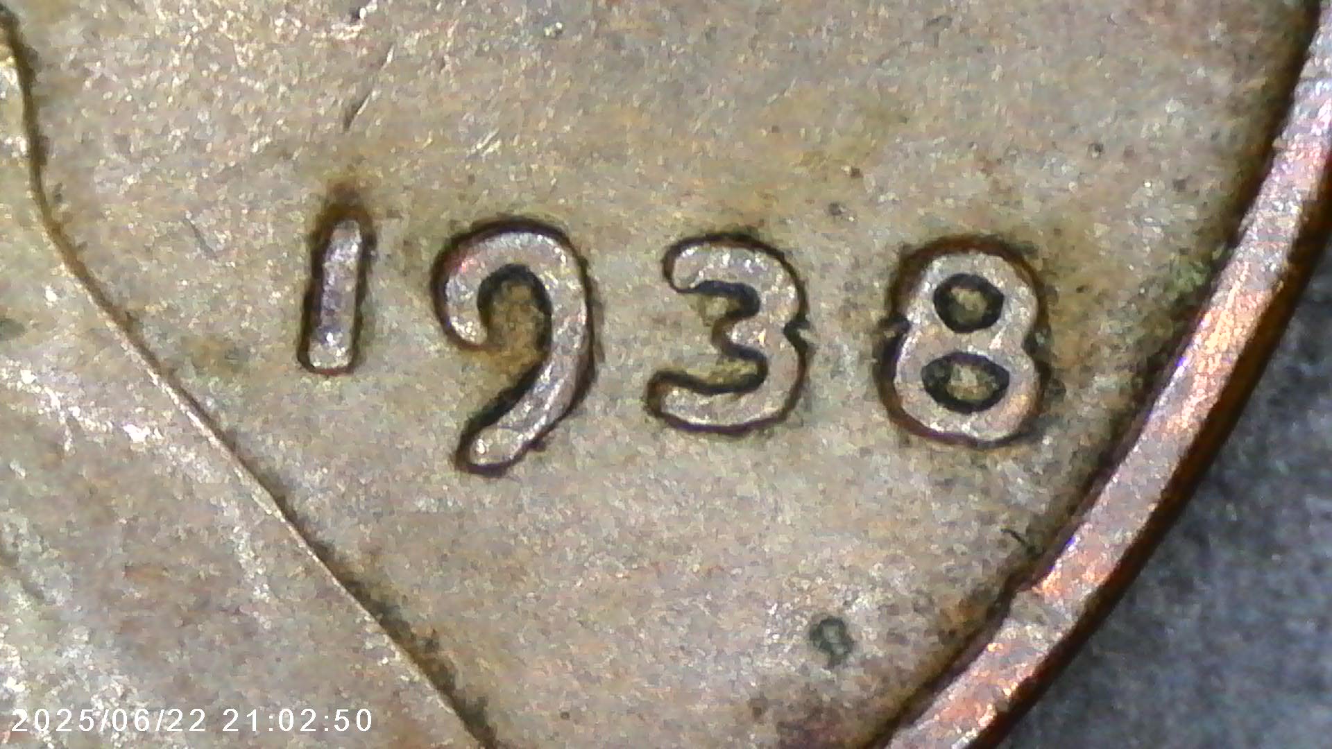 1938-P--1c-Wheat-Penny---Error-Check---Struck-Through?