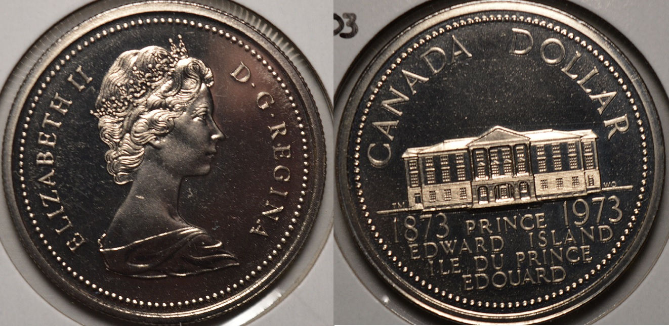 1973-Nickel-Dollar-Cameo--Rev.-603-Doubling