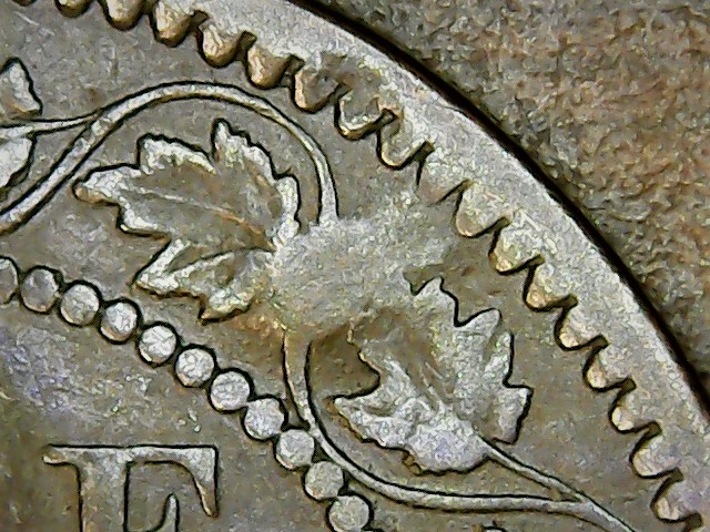 1859-1-Cent-With-Damage