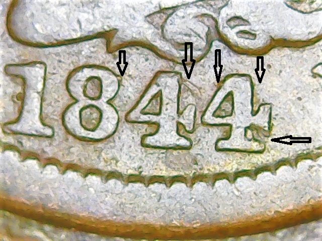 1844/81-1c,-BN-Regular-Strike